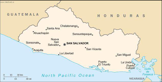Foto: Salvador-politick� mapa
